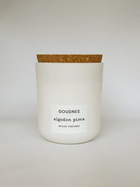 GOUDNES Algodon Pima Soy Candle